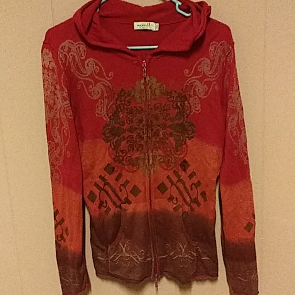 One World Live and Let Live hoodie women's size lg